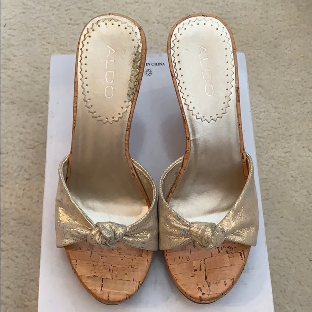 Worn Aldo wedges